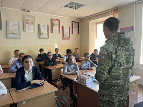 музейный урок «Тропами мужества. Наши защитники»