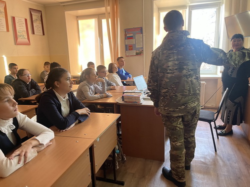 музейный урок «Тропами мужества. Наши защитники»