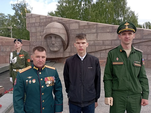 XVII торжественный смотр военно-патриотических объединений Самарской области