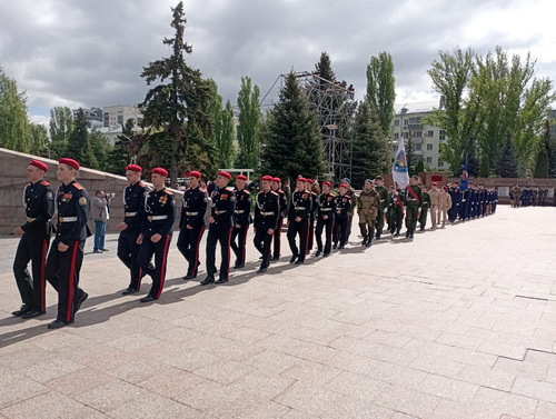 XVII торжественный смотр военно-патриотических объединений Самарской области