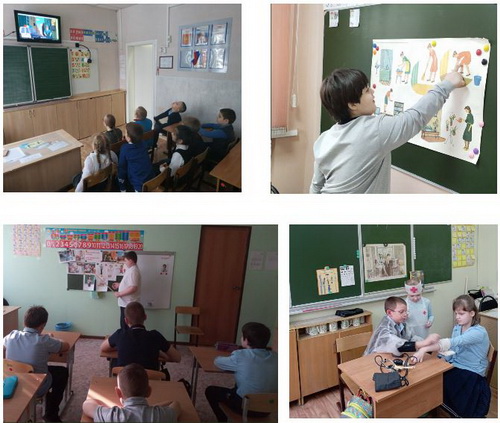 Были проведены классные часы