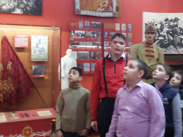 посещением музея