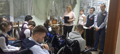 для обучающихся 2-9 классов были проведены музейные часы